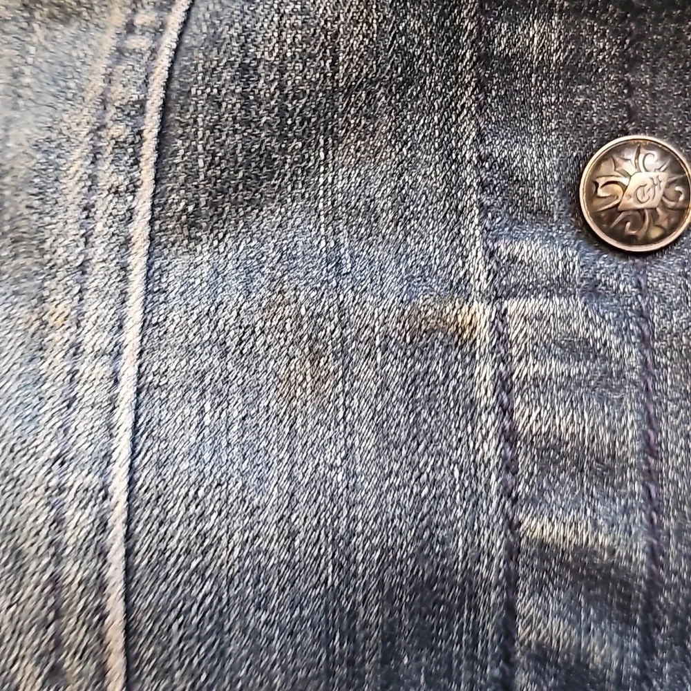 HARLEY Davidson Jeans Jacket. - Picture 10 of 10